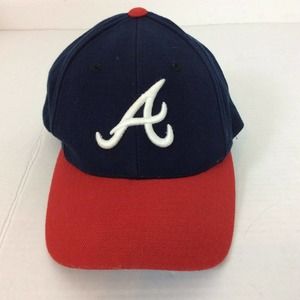 Puma Atlanta Braves Wool Snapback Baseball Cap